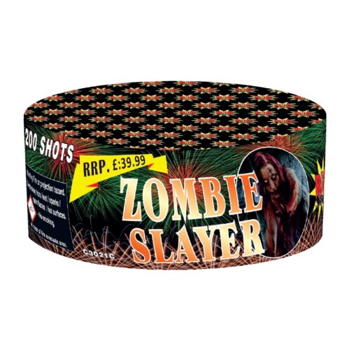 Zombie Slayer fireworks barrage cake Zombie Slayer fireworks barrage cake