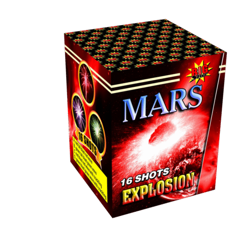 C20016-Mars 16 shot Mars cake fireworks