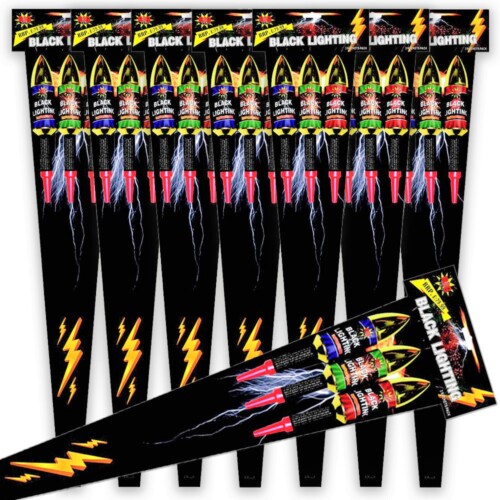 Black lightning Rocket bundle rocket fireworks bundle