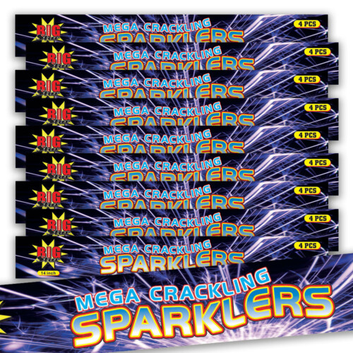 MegaCrackling10 MEGA Crackling spakler bundle 10 packets
